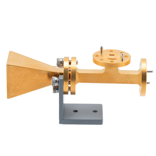 Broadband Horn Antenna, Dual Polarized 93 GHz to 95 GHz 22 dBi Gain, WR-12 Wavegiude Input Fairview Microwave FMWAN1174