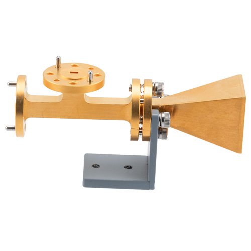 Broadband Horn Antenna, Dual Polarized 93 GHz to 95 GHz 22 dBi Gain, WR-12 Wavegiude Input Fairview Microwave FMWAN1174