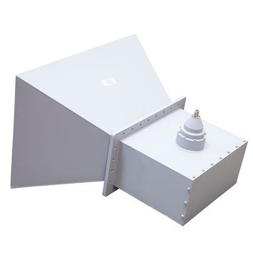 WR-1500 Waveguide Standard Gain Horn Antenna Operating From 490 MHz to 750 MHz, 10 dBi Gain with N Type Female Connector Fairview Microwave FMWAN1500-10NF