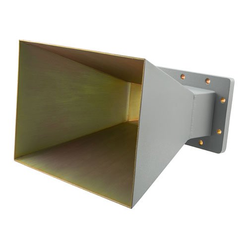 WR-510 Waveguide Standard Gain Horn Antenna Operating From 1.45 GHz to 2.2 GHz, 10 dBi Gain with CPR-510F Flange Fairview Microwave FMWAN510-10