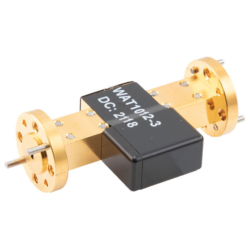 WR-10 Waveguide Attenuator Fixed 3 dB Operating from 75 GHz to 110 GHz, UG-387/U-Mod Round Cover Flange, 1W Max Power Fairview Microwave FMWAT1012-3