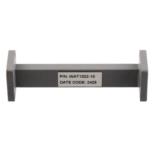 WR-42 Waveguide Fixed Attenuator, 10 dB, Operating from 17.6 GHz to 26.7 GHz, UG-595/U Square Cover Flange, Rated to 1 Watt Fairview Microwave FMWAT1022-10