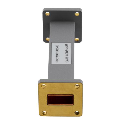 WR-90 Waveguide Fixed Attenuator, 10 dB, Operating from 8.2 GHz to 12.4 GHz, UG-39/U Square Cover Flange, Rated to 2 Watt Fairview Microwave FMWAT1023-10