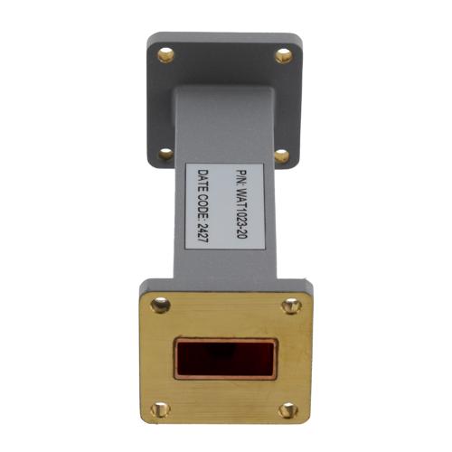 WR-90 Waveguide Fixed Attenuator, 20 dB, Operating from 8.2 GHz to 12.4 GHz, UG-39/U Square Cover Flange, Rated to 2 Watt Fairview Microwave FMWAT1023-20