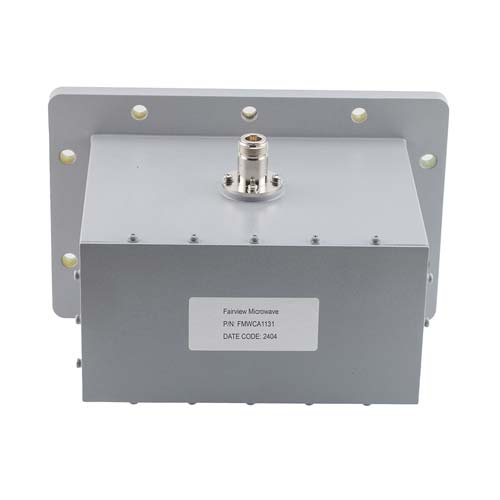 WR-650 to N-Type Female Waveguide to Coax Adapter CPR650F Flange With 1.13 GHz to 1.73 GHz Fairview Microwave FMWCA1131