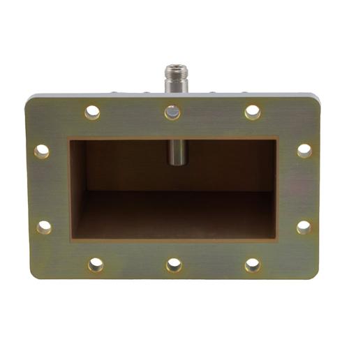 WR-510 to N-Type Female Waveguide to Coax Adapter CPR510F Flange With 1.45 GHz to 2.2 GHz Fairview Microwave FMWCA1132