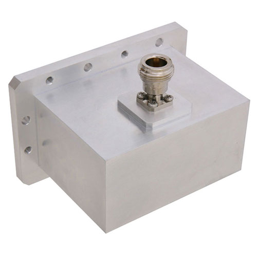 WR-284 CMR-284 Flange to N Female Waveguide to Coax Adapter Operating from 2.6 GHz to 3.95 GHz Fairview Microwave FMWCA9824