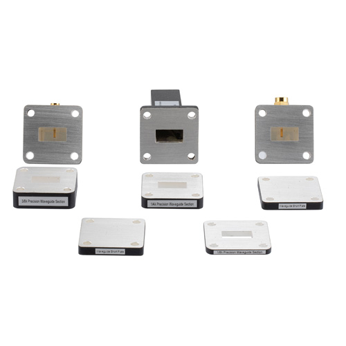 Calibration Kit WR-62 Operating From 11.9 to 18 GHz Including Waveguide to Coax Adapter, Termination, Short, and Offsets Components Fairview Microwave FMWCK1002