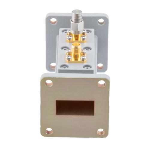 30 dB WR-90 Waveguide Loop Coupler, UG Cover Flange, SMA Female Coupled Port, 8.2 GHz to 12.5 GHz in Aluminum Fairview Microwave FMWCP1100S-30