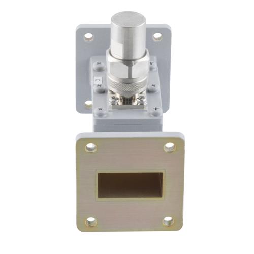 30 dB WR-112 Waveguide Loop Coupler, UG Cover Flange, N Female Coupled Port, 6.57 GHz to 9.99 GHz in Aluminum Fairview Microwave FMWCP1101N-30