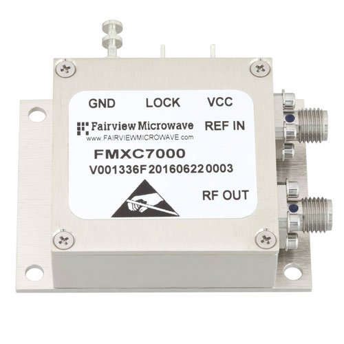 500 MHz Phase Locked Oscillator, 10 MHz External Ref., Phase Noise -110 dBc/Hz and SMA Fairview Microwave FMXC7000