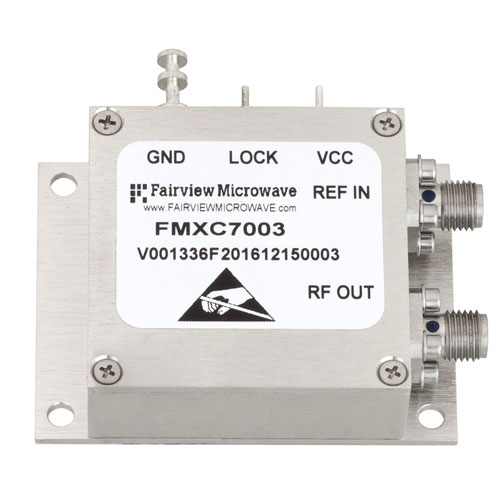 4 GHz Phase Locked Oscillator, 10 MHz External Ref., Phase Noise -90 dBc/Hz and SMA Fairview Microwave FMXC7003