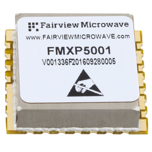 100 MHz Phase Locked Crystal Oscillator in 0.9 inch SMT (Surface Mount) Package, 10 MHz External Ref., Phase Noise -150 dBc/Hz Fairview Microwave FMXP5001