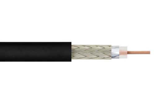 Times Microwave LMR-100A-PVC Low Loss Flexible Coax Cable Black PVC Jacket Fairview Microwave LMR-100A-PVC-BULK