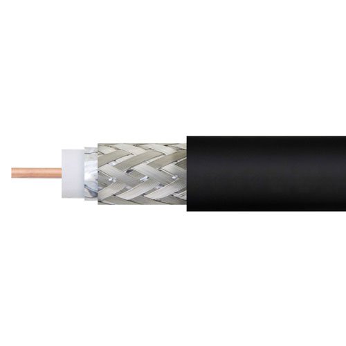 Times Microwave LMR-195 Low Loss Flexible Coax Cable Black PE Jacket Fairview Microwave LMR-195