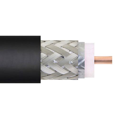 Times Microwave LMR-240-75-DB 75 Ohm Low Loss Flexible Coax Cable PE Jacket Fairview Microwave LMR-240-75-DB-BULK