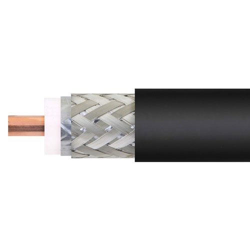 Times Microwave LMR-400 Low Loss Flexible Coax Cable Black PE Jacket Fairview Microwave LMR-400