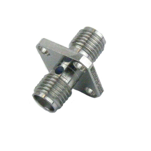 M55339/28-30002 SMA Female (Jack) to SMA Female (Jack) Adapter MIL-STD-202 Method 106, Passivated Stainless Steel Body, High Temp, 1.28 VSWR Fairview Microwave M55339/28-30002