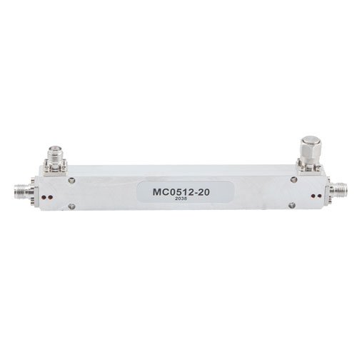 SMA Directional Coupler 20 dB Coupled Port From 500 MHz to 12.4 GHz Rated To 30 Watts Fairview Microwave MC0512-20