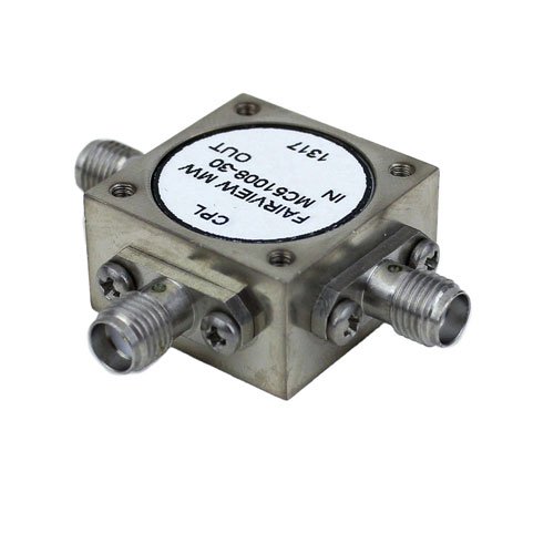 SMA Directional Coupler 30 dB Coupled Port From 5 MHz to 1,000 MHz Rated To 3 Watts Fairview Microwave MC51008-30