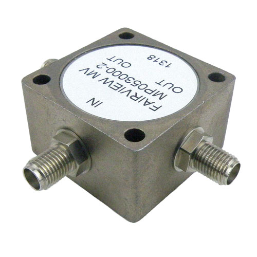 2 Way Power Divider SMA Connectors From 5 MHz to 3 GHz Rated at 1 Watts Fairview Microwave MP053000-2