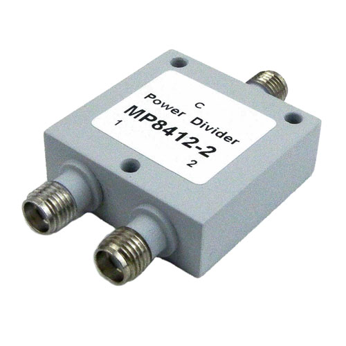 2 Way Power Divider SMA Interface from 1 GHz to 2 GHz Rated at 30 Watts Fairview Microwave MP8412-2