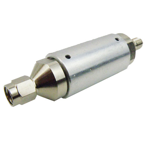 30 dB Fixed Attenuator SMA Male (Plug) to SMA Female (Jack) Up to 3 GHz Rated to 5 Watts, Aluminum Body, 1.2 VSWR Fairview Microwave SA3S5W-30