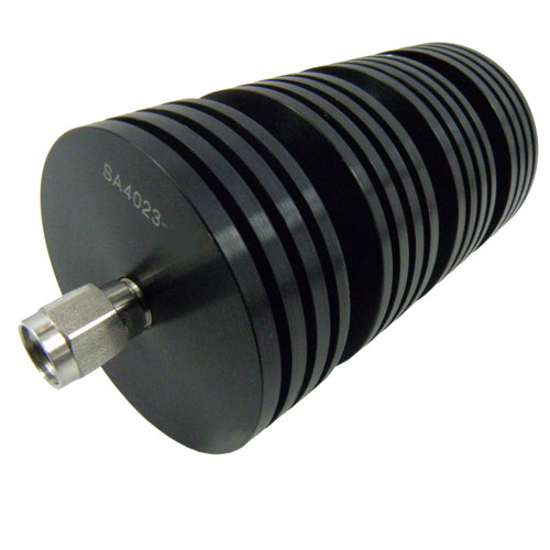 10 dB Fixed Attenuator 2.92mm Male (Plug) to 2.92mm Female (Jack) Directional Up to 40 GHz Rated to 20 Watts, Heatsink Body, 1.4 VSWR Fairview Microwave SA4023-10