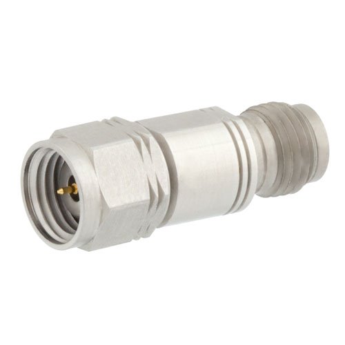 20 dB Fixed Attenuator 1.85mm Male (Plug) to 1.85mm Female (Jack) Up to 65 GHz Rated to 1 Watt, Passivated Stainless Steel Body, 1.65 VSWR Fairview Microwave SA6510-20