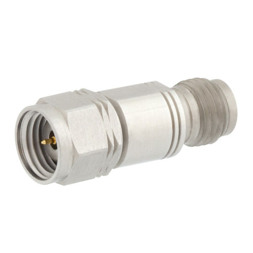 30 dB Fixed Attenuator 1.85mm Male (Plug) to 1.85mm Female (Jack) Up to 65 GHz Rated to 1 Watt, Passivated Stainless Steel Body, 1.65 VSWR Fairview Microwave SA6510-30