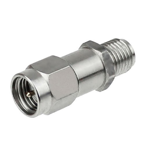 20 dB Fixed Attenuator SMA Male (Plug) to SMA Female (Jack) Up to 6 GHz Rated to 2 Watts, Passivated Stainless Steel Body, 1.3 VSWR Fairview Microwave SA6HA-20