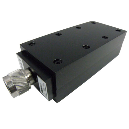 40 dB Fixed Attenuator N Male (Plug) to N Female (Jack) Directional Up to 8.5 GHz Rated to 150 Watts, Heatsink Body, 1.5 VSWR Fairview Microwave SA8N007-40