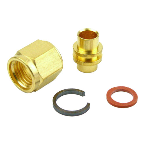 SMA Male (Plug) Connector For RG402 Cable, Solder (Without Contact) Fairview Microwave SC3041