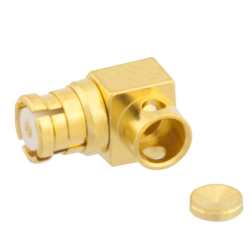 RA SMP Female Connector Solder Attachment For RG405, RG405 Tinned, .086 SR Cable Fairview Microwave SC5233