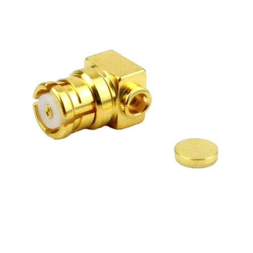 Right Angle SMP Female (Jack) Connector For .047 SR Cable, Solder Fairview Microwave SC5241