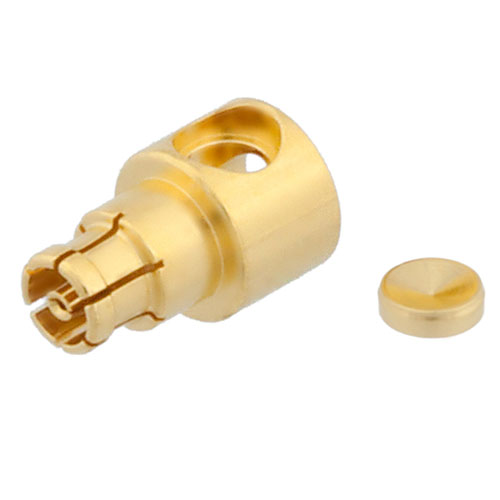 Right Angle Mini SMP Female (Jack) Connector For RG405 Cable, Solder Fairview Microwave SC5433