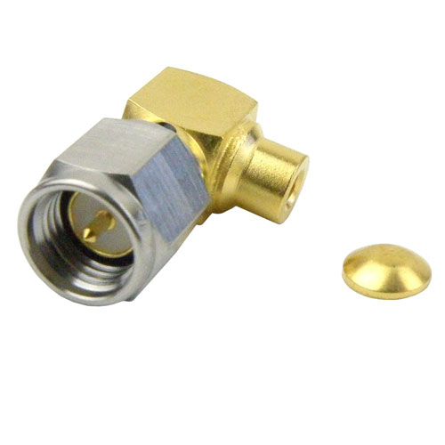 RA SMA Male Connector Solder Attachment For RG405 Cable Fairview Microwave SC7021