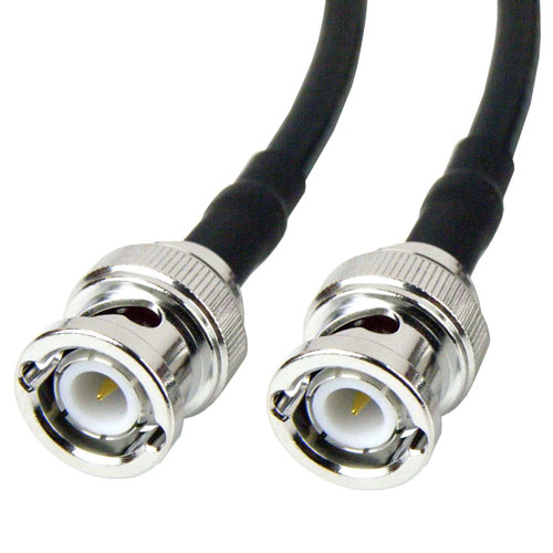 BNC Male to BNC Male Cable RG-58 Coax in 36 Inch and RoHS Fairview Microwave SCA23058-36