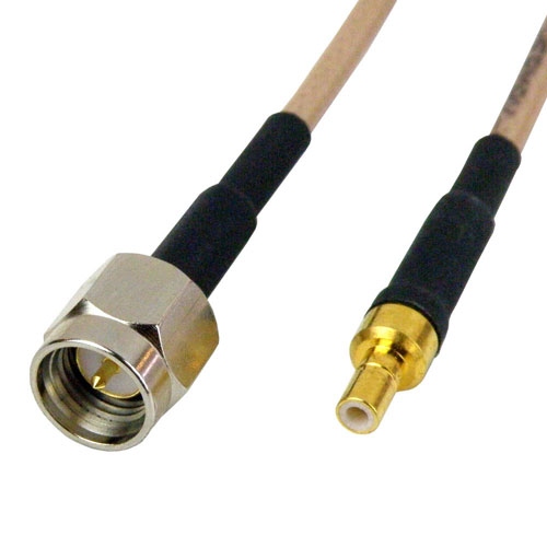 SMA Male to SSMB Female Cable RG-316 Coax Fairview Microwave SCA25316