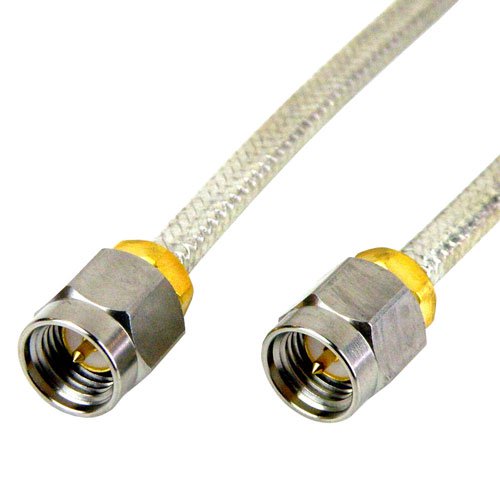 SMA Male to SMA Male Cable SF-141 Coax in 36 Inch Fairview Microwave SCA38141-36