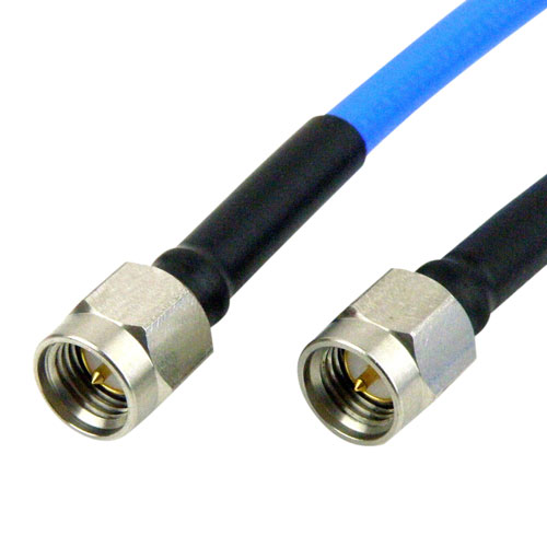 SMA Male to SMA Male Cable RG-402 Coax in 30 Inch Fairview Microwave SCA55141-30