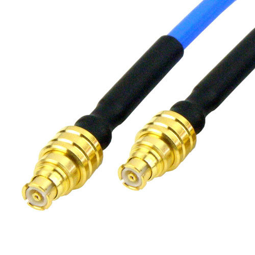 SMP Female to SMP Female Cable RG-405 Coax in 3 Inch Fairview Microwave SCA67086-03