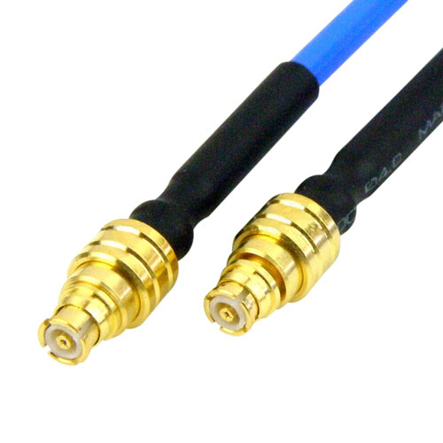 SMP Female to SMP Female Cable RG-405 Coax in 9 Inch Fairview Microwave SCA67086-09