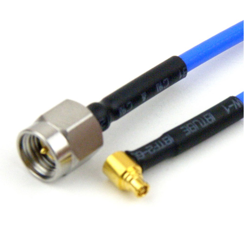 RA Mini SMP Female to SMA Male Cable FM-F086 Coax in 4 Inch Fairview Microwave SCA94086-04