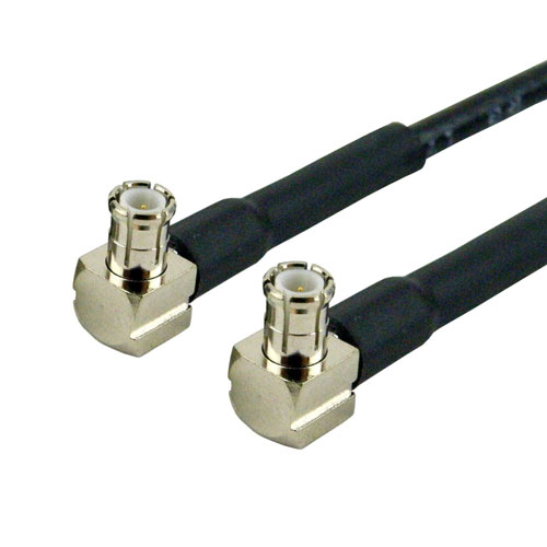 RA MCX Male to RA MCX Male Cable RG-174 Coax Fairview Microwave SCB15293