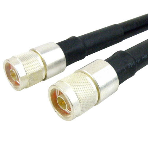 N Male to N Male Cable LMR-600 Coax in 360 Inch Fairview Microwave SCB15588-360