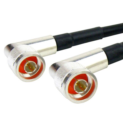 RA N Male to RA N Male Cable LMR-400 Coax in 48 Inch Fairview Microwave SCB15594-48