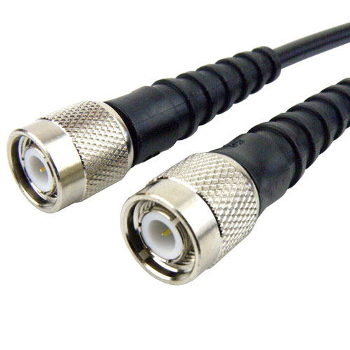 TNC Male (Plug) to TNC Male (Plug) Cable RG-58 Coax Up To 1 GHz, 1.35 VSWR in 36 Inch Fairview Microwave SCB15922-36