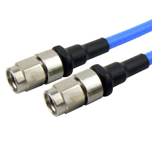 SMA Male to SMA Male Cable FM-F141 Coax in 24 Inch Fairview Microwave SCC2620-0202-24