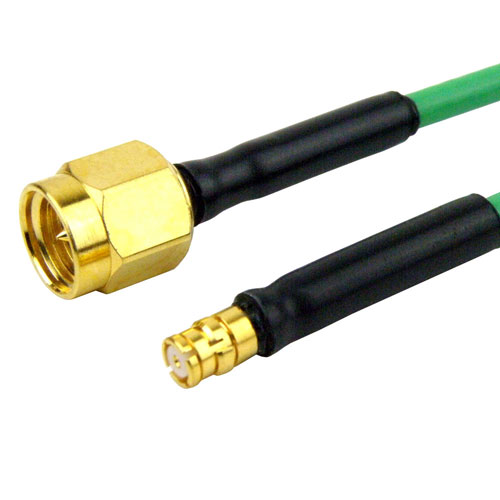 SMP Female to SMA Male Cable HF-086 Coax in 6 Inch Fairview Microwave SCF34086-06